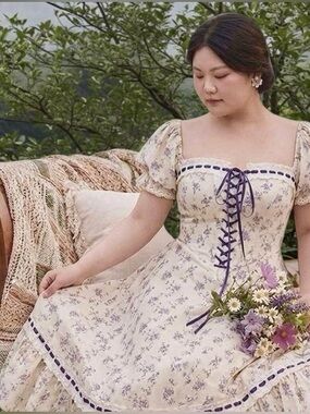 Lacemade Curve & Plus Petrea Volubilis Corset Dress 3X